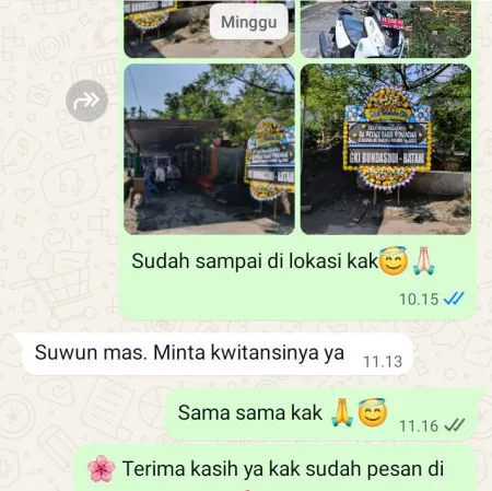 Pengiriman Papan Bunga Duka Simpar Cipunagara