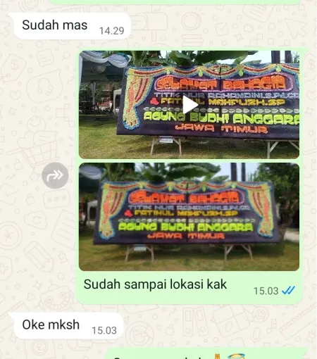 Pengiriman Papan Bunga Simpar Cipunagara