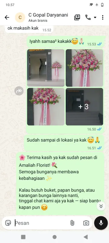 Pengiriman Karangan Bunga Simpar Cipunagara
