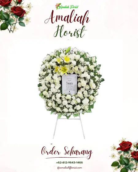 Krans Bunga Duka Simpar Cipunagara